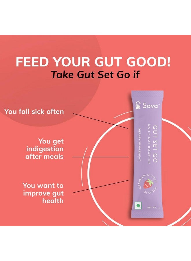 سوفا البروبيوتيك لصحة الأمعاء من أجل توازن ميكروبيوم الأمعاء وتحسين المناعة والهضم وامتصاص العناصر الغذائية | بدون إضافة سكر | 15 مليار وحدة تشكيل مستعمرة | 15 كيسًا نباتيًا للرجال والنساء | مجموعة الأمعاء - Image 3