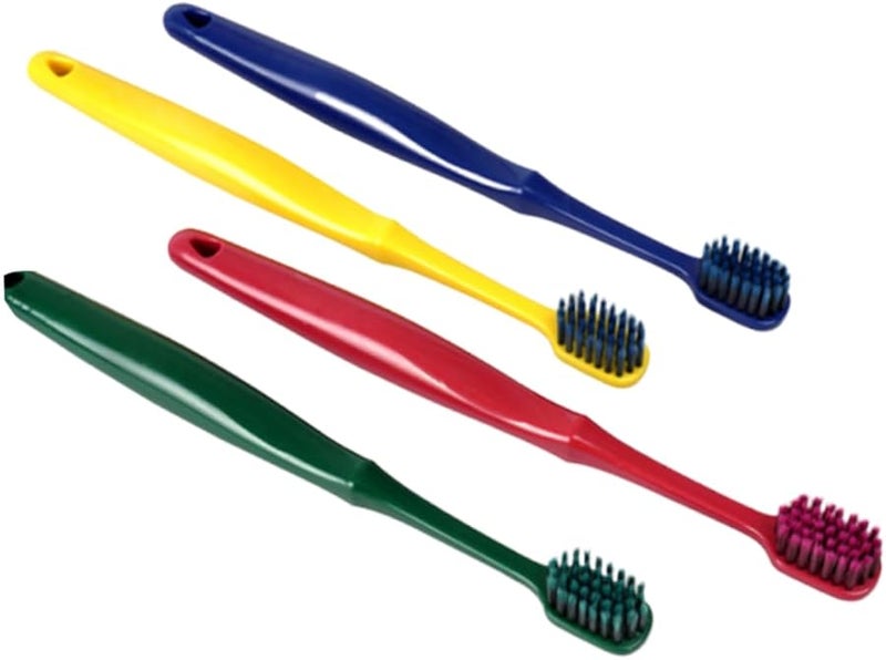 4 Pack Wide Head Soft Bristle Toothbrushes For Couples Oral Care Manual Toothbrush Set - Image 2