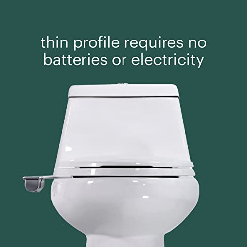 Brondell Bidet - Thinline SimpleSpa SS-150 Fresh Water Spray Non-Electric Bidet Toilet Attachment in White with Self Cleaning Nozzle - Image 5