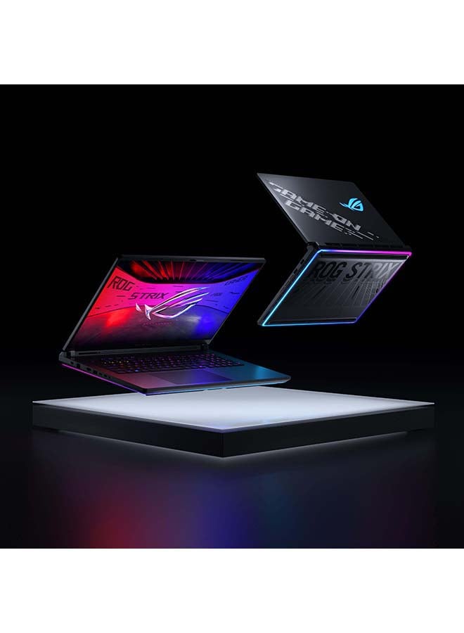 أسوس جهاز ROG Strix SCAR بشاشة 18 بوصة بدقة 2.5K WQXGA (2560x1600) ومعدل تحديث 240 هرتز، معالج Intel Core Ultra 9-275HX، ذاكرة وصول عشوائي 32 جيجابايت DDR5، قرص صلب SSD بسعة 1 تيرابايت، بطاقة رسومات Nvidia GeForce RTX 5080 بسعة 16 جيجابايت، نظام تشغيل Windows 11، حقيبة ROG Strix مجانية، لوحة مفاتيح بإضاءة RGB لكل مفتاح، متوفرة باللغتين الإنجليزية والعربية، باللون الأسود. الإنجليزية/العربية - Image 5