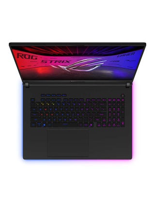 جهاز ROG Strix SCAR بشاشة 18 بوصة بدقة 2.5K WQXGA (2560x1600) ومعدل تحديث 240 هرتز، معالج Intel Core Ultra 9-275HX، ذاكرة وصول عشوائي 32 جيجابايت DDR5، قرص صلب SSD بسعة 1 تيرابايت، بطاقة رسومات Nvidia GeForce RTX 5080 بسعة 16 جيجابايت، نظام تشغيل Windows 11، حقيبة ROG Strix مجانية، لوحة مفاتيح بإضاءة RGB لكل مفتاح، متوفرة باللغتين الإنجليزية والعربية، باللون الأسود. الإنجليزية/العربية - view 4