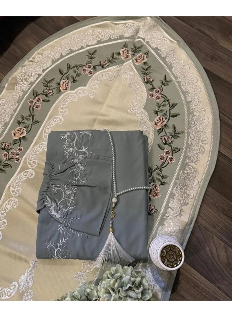 Women's Prayer Rug and Sheet Set