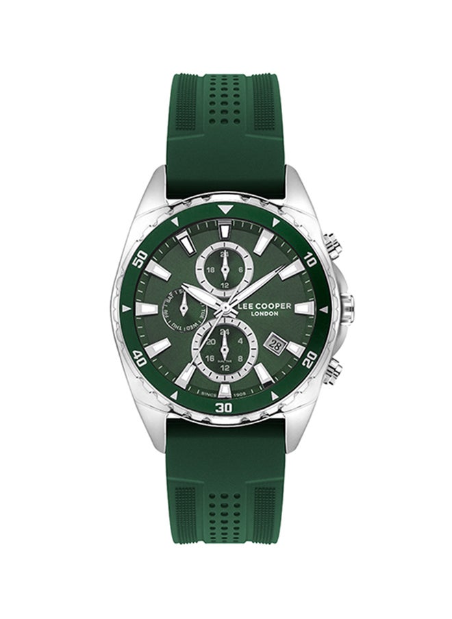 Lee Cooper Silicone Chronograph Wrist Watch LC07527.377  - Image 1