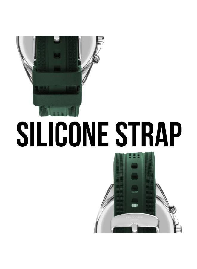 Lee Cooper Men's Silicone Multi Function Watch LC07527.377 - 44 mm - Image 5