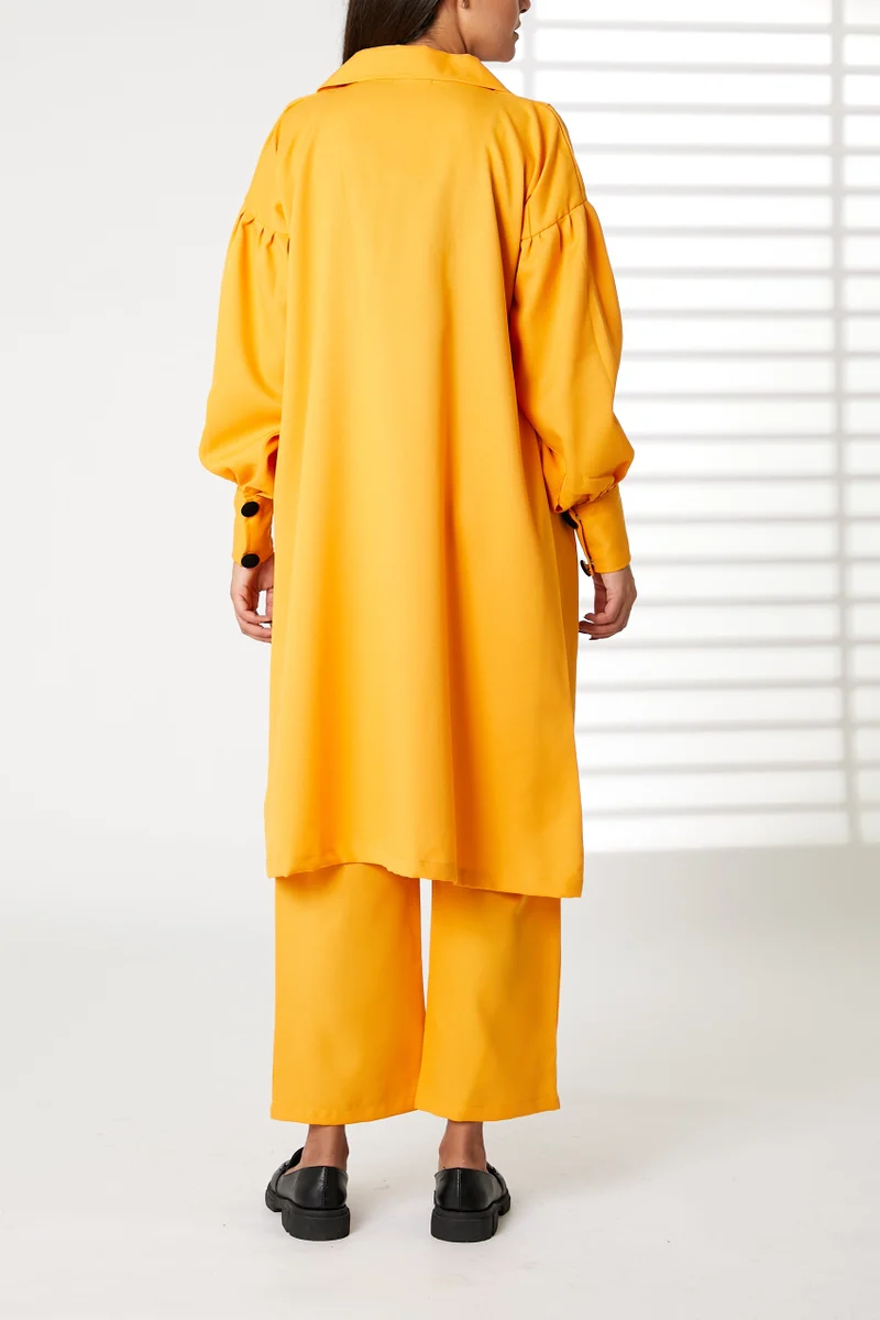 Moistreet  Barbie Crepe Trench Coat Set for Women | Best Price UAE