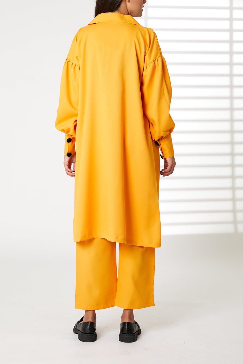 Moistreet Barbie Crepe Trench Coat Set - Image 3