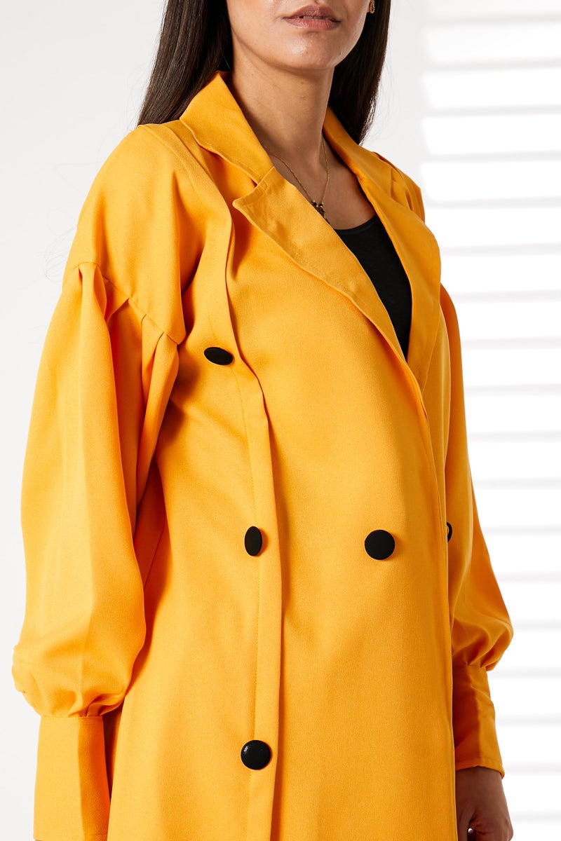 Moistreet Barbie Crepe Trench Coat Set - Image 4
