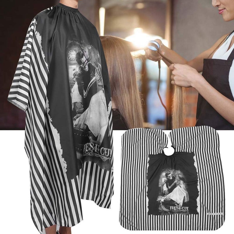 woobles Hair Capes，Professional Barber Cape， Adjustable Hairdressing Salon Haircut Apron for Stylists and Barbers - Image 5