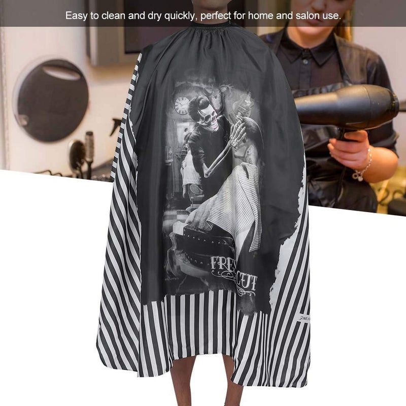 woobles Hair Capes，Professional Barber Cape， Adjustable Hairdressing Salon Haircut Apron for Stylists and Barbers - Image 3