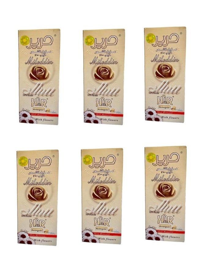 حرير سويت طبيعي لإزالة الشعر 6 قطع 90 جرام  - Image 1