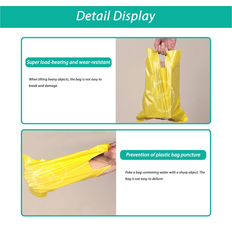 TOSPARTY 100PCS Thank You Merchandise Bags 5 Kinds of Color Colorful Party Gift Bag Candy Cookie Bags for Birthday Party Baby Shower Wedding Christmas Retirements - Image 4