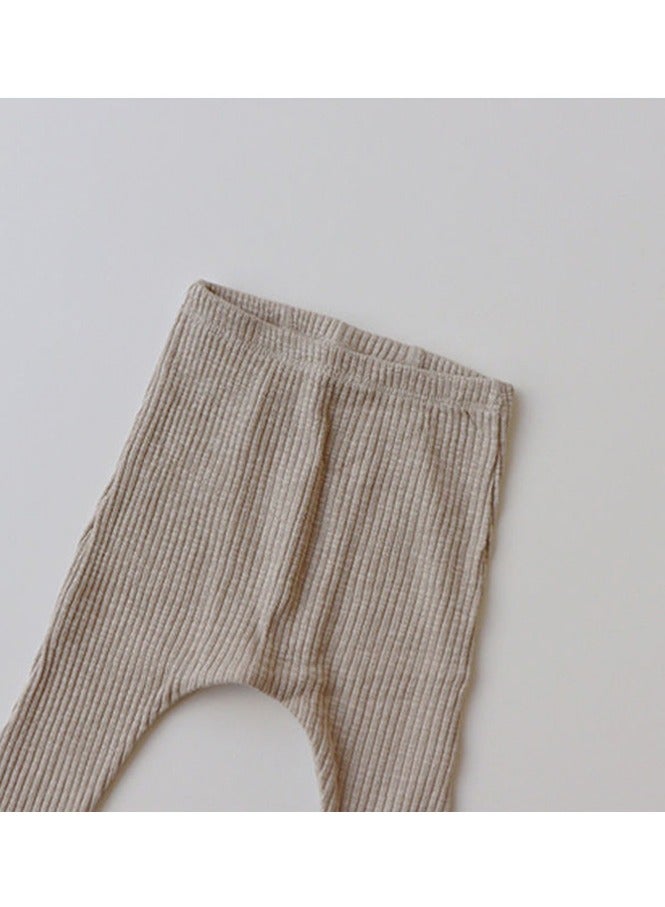 Baby Climbing Clothes Gray Baby Onesie + Pants Set - Image 5