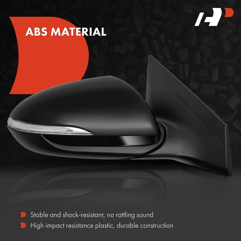 A-Premium Heated Power Door Mirrors for Hyundai Elantra 2017-2018 - Image 3