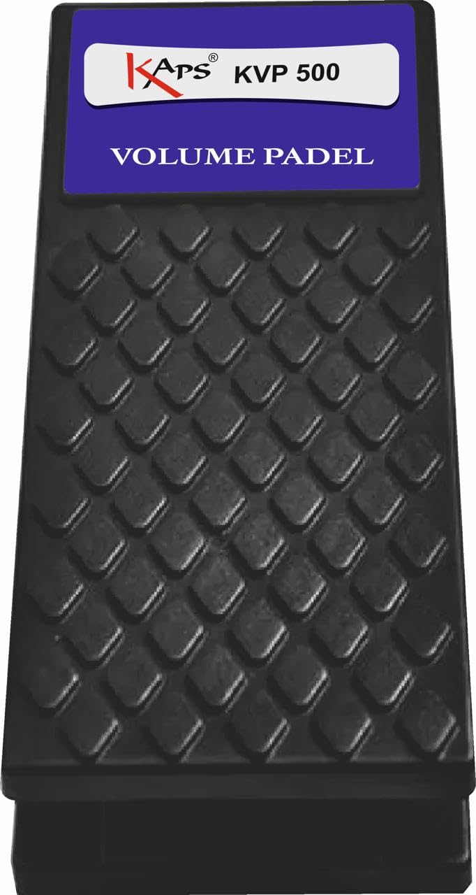 KAPS KVP-500 Universal Stereo Volume Pedal for Keyboard, Synthesizer, Digital Piano & OCTAPAD | Passive, No Power Required | Smooth Performance Control Pedal | Durable Non-Slip Design - Image 4
