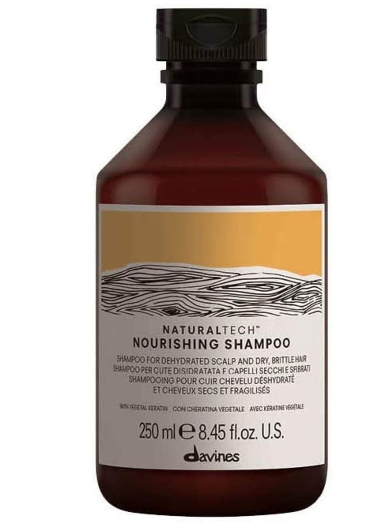 Davines Naturaltech NOURISHING Shampoo Gentle Cleansing Action For Dehydrated Scalps And Dry - Image 1
