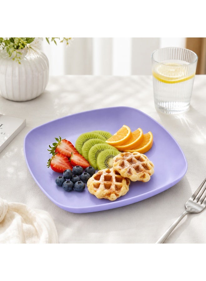 favilla Square plastic serving dish with a modern design, measuring 23 x 23 x 3 cm, multi-purpose – Code 1078 - Image 1