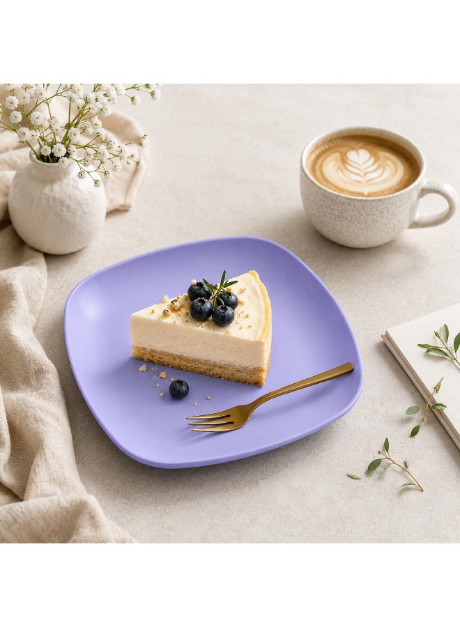 favilla Square plastic serving dish with a modern design, measuring 23 x 23 x 3 cm, multi-purpose – Code 1078 - Image 2