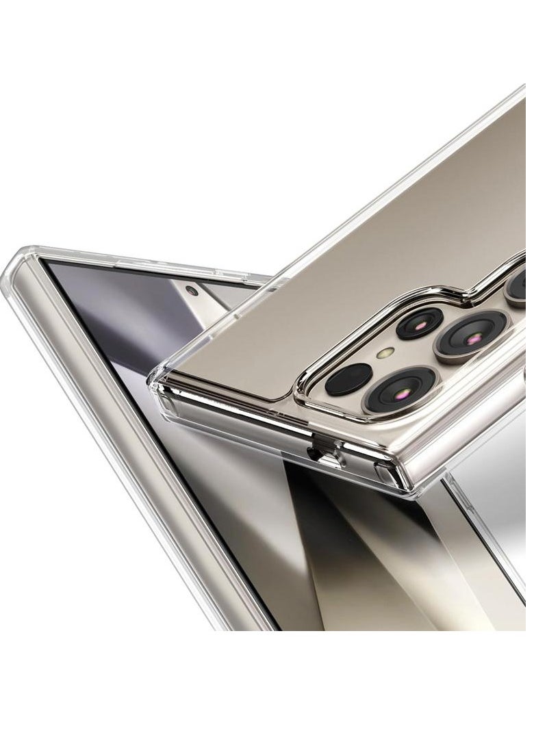 YoYoTech Samsung Galaxy S24 Ultra Case  2024 Crystal Clear Anti Yellowing 20ft Drop tested Strong Grade Protection Thin Shock Proof Anti Scratch Hard Back Cover  - Image 3