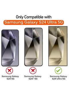 YoYoTech Samsung Galaxy S24 Ultra Case  2024 Crystal Clear Anti Yellowing 20ft Drop tested Strong Grade Protection Thin Shock Proof Anti Scratch Hard Back Cover  - Image 4