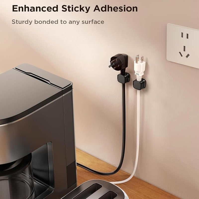 LINJIE Cord Organizer Holder,8 Pcs Magnetic Cord Organizer, Wire Holder Keeper Organizer Management, Hide Or Organize Usb Charger Cable Sutible For Home/Office/Table Edges/Table Corners - Image 5