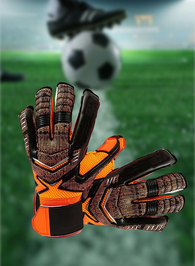 GROIC Goalie Gloves for Youth  Adult, Goalkeeper Gloves Kids with Finger Support, Soccer Gloves for Men and Women, Junior Keeper Football Gloves for Training and Match - Image 5