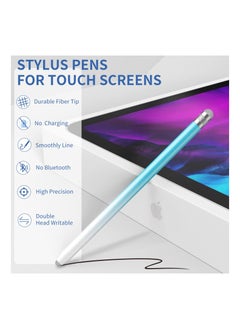 Y&D Stylus Pens for Touch Screens, 4 Pcs Pen iPad with Precision Double Fiber Tips, Compatible Apple iPad/iPhone/Android/Tablets and Other Capacitive Screen  - Image 3