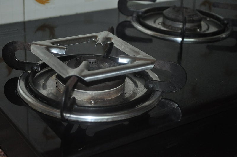 Happy Chef Gas Stove Burner Extra Attachment Removable Grill/Jali (12.5 x 12.5 cm) - Image 2
