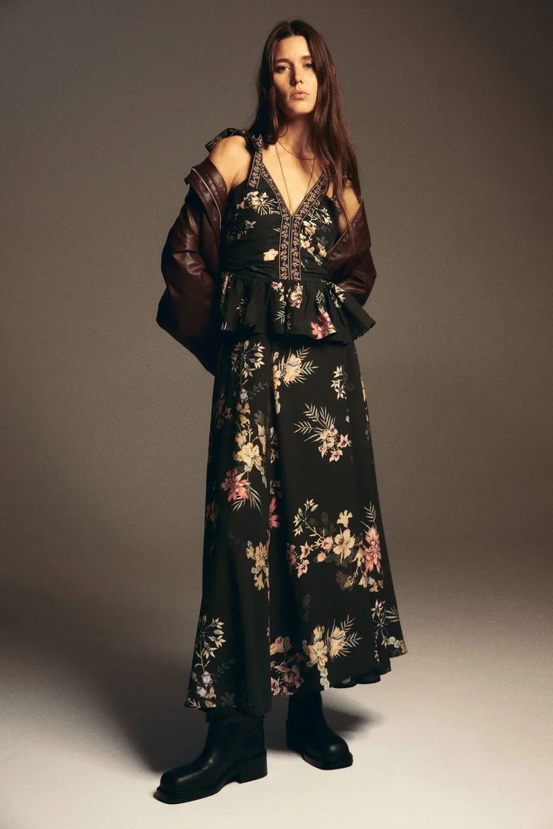 H&M Loose-fit maxi skirt