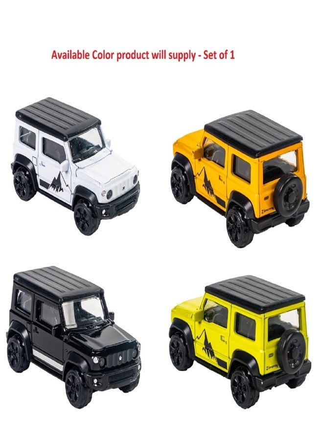 YUIOP - Die Cast Zimmy Car - Durable - Friction Powered Pull Back Car - Free Wheeling Action - for Collectors and Enthusiasts (Color May Vary) (Multicolor) (Zimmy (1 Pc)) - Image 3