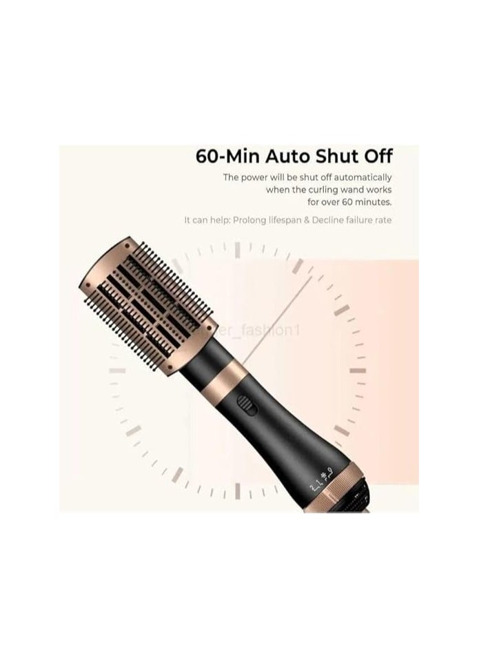 MoeHair - Moehair Professional 4 in 1 Thermal Hair Dryer Brush for Women and Girls, 1000 Watts, Dry & Keep Hair Moisture, Reduce Styling Time, MO-7154 - Image 1