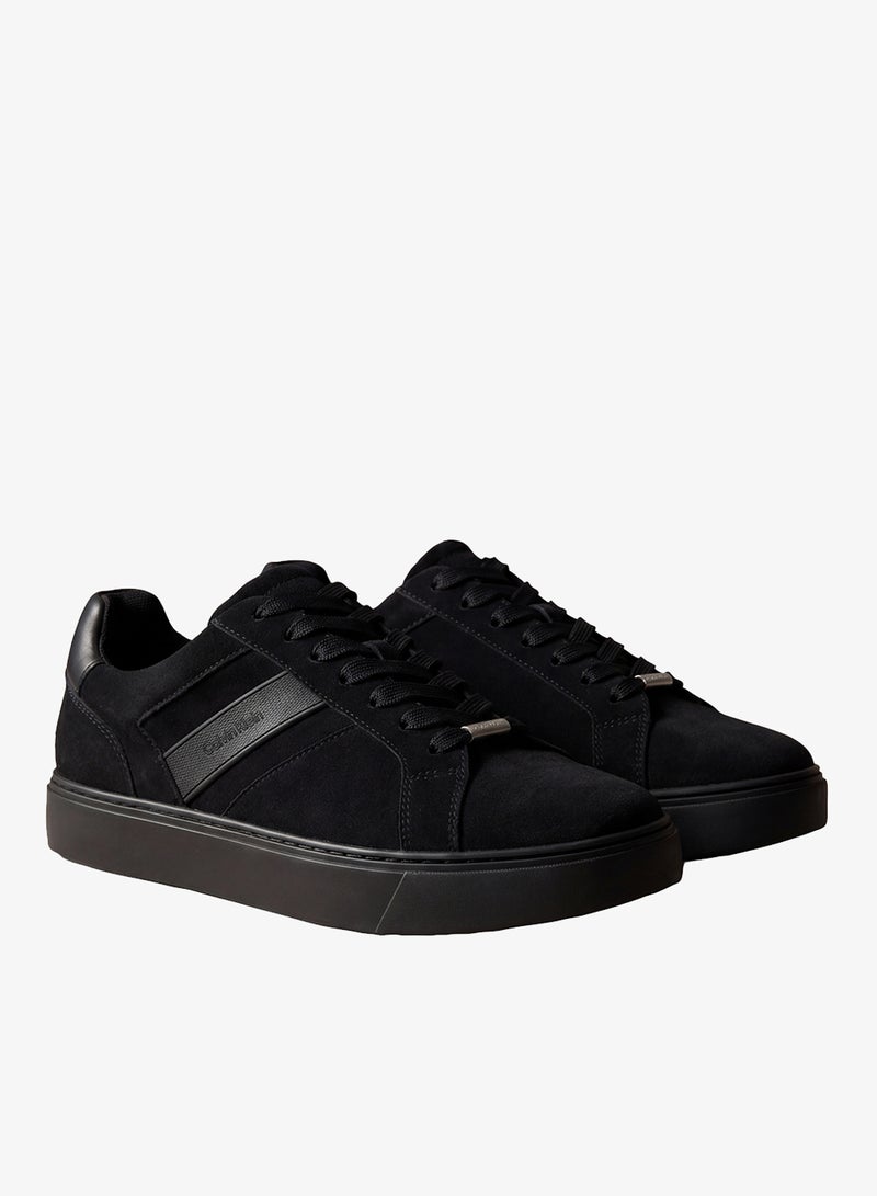 CALVIN KLEIN Suede Cupsole Sneakers - Image 3