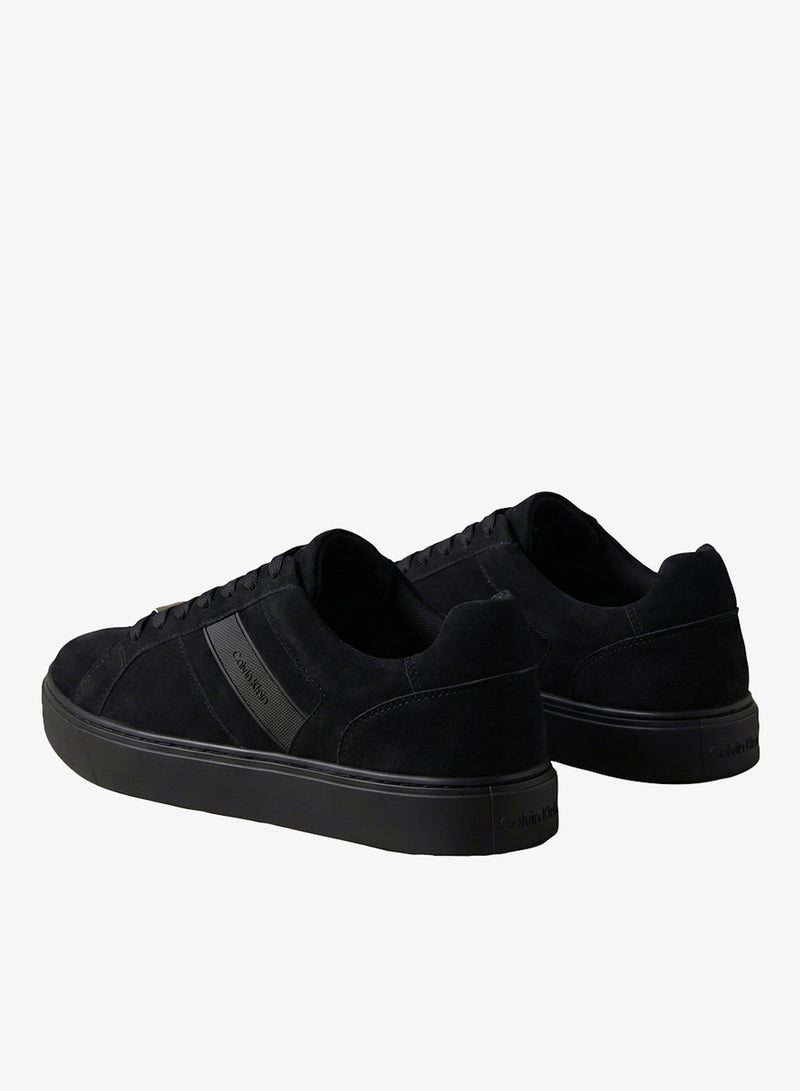 CALVIN KLEIN Suede Cupsole Sneakers - Image 4