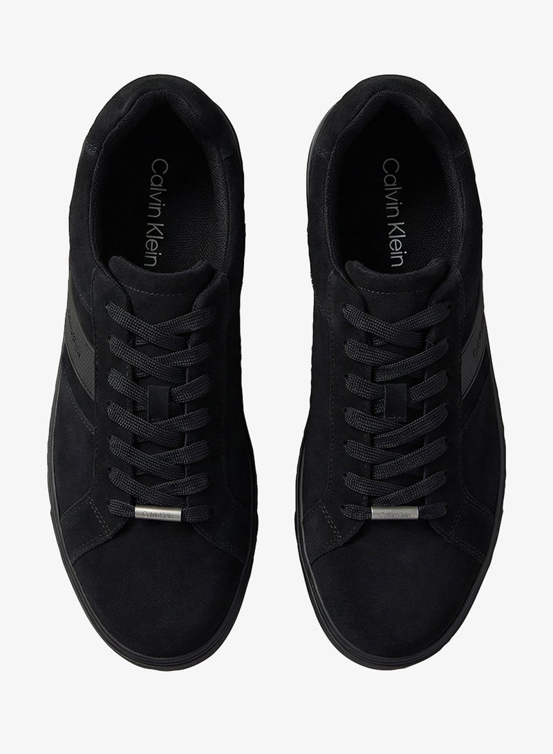 CALVIN KLEIN Suede Cupsole Sneakers - Image 5