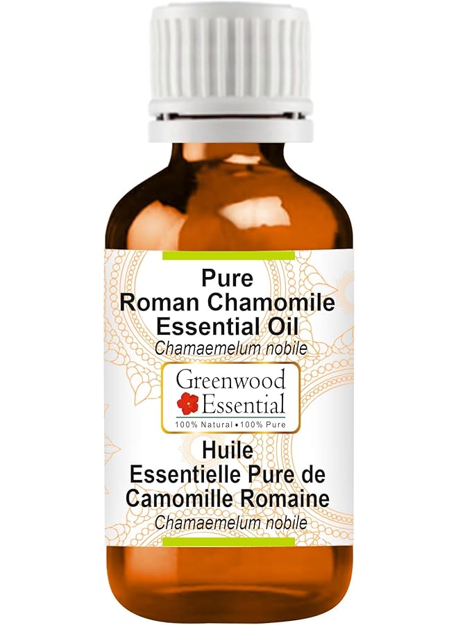 erorex Pure Roman Chamomile Essential Oil Chamaemelum Nobile Steam Distilled 5Ml 0.16 Oz - Image 1