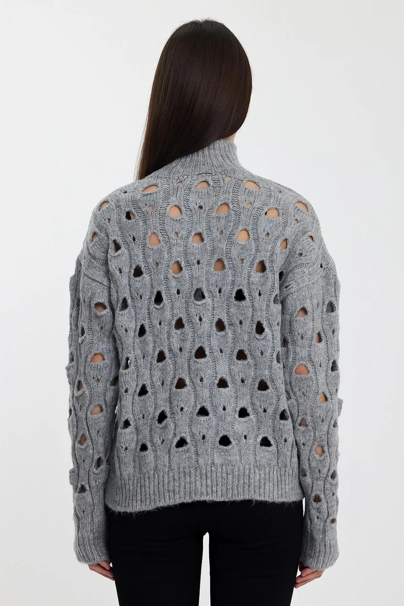 Alexandergardi Alexandergardı Hole Knitwear SWEATER (A92423-S)