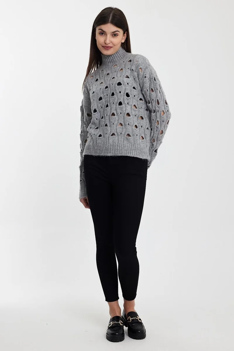 Alexandergardi Alexandergardı Hole Knitwear SWEATER (A92423-S)
