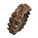 XXFBJNMD Nonslip headbands 3 strands Synthetic Hair Plaited Headbands Braid With Teeth Hair Band Accessories Messy Vintage Braid Headbands for Wedding Party Dating Dinner Ladies and Girls - Image 2