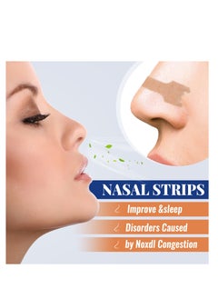 SOUTH MOON 24 Pcs Nasal Strips, Anti-Snoring Nasal Patch to Help Stop Snoring, Snoring Solution and Instant Relief for Nasal Congestion Caused By Colds and Allergies  - Image 4