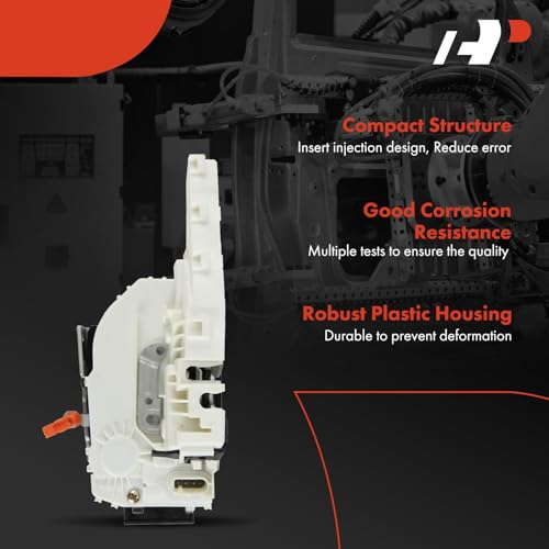 A-Premium Door Latch Lock Actuator Compatible with Chrysler, Dodge, Jeep & Ram Vehicles - 200, 300, Pacifica, Charger, Dart, Journey, Cherokee, 1500 - Front Left Driver Side, Replace# 4589913AB - Image 5