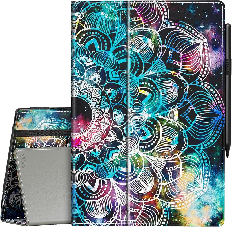 VORI - Case for Amazon Kindle Fire MAX 11 Tablet (13th Generation, 2023 Release), Slim Folding Stand Cover with Hand Strap for Fire 11 MAX Tablet, Mandala - Image 1