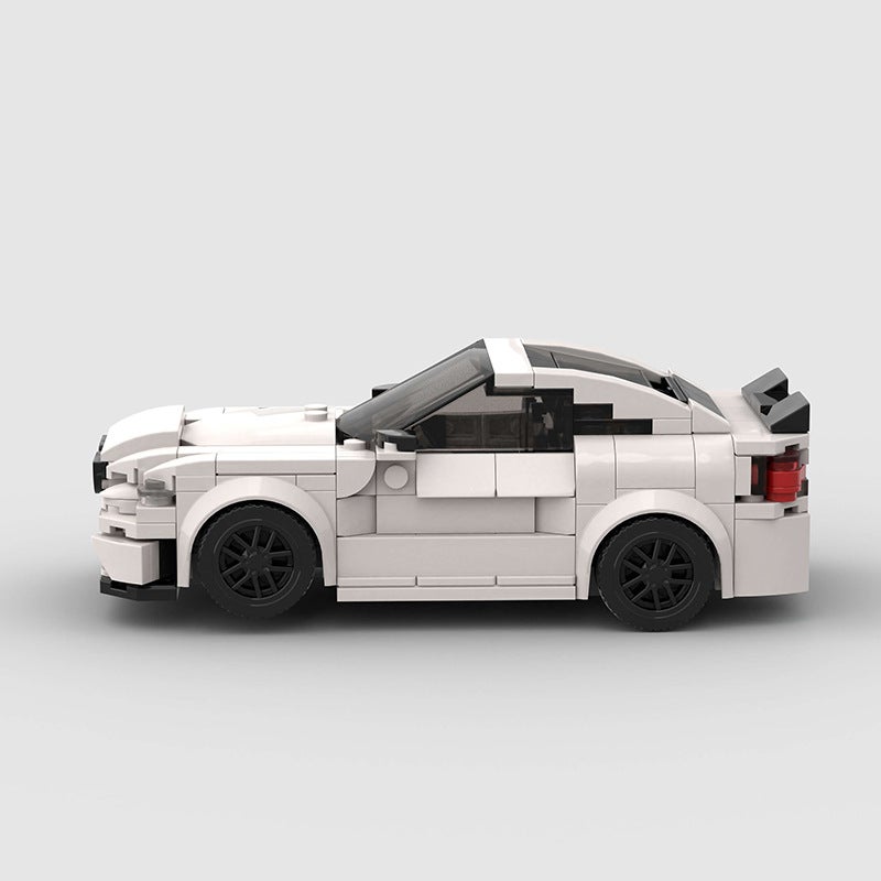 Compatible With Lego Small Particle Super Racing Sports Car Moc Puzzle Assembled Diy Children'S Building Block Toys - Image 3