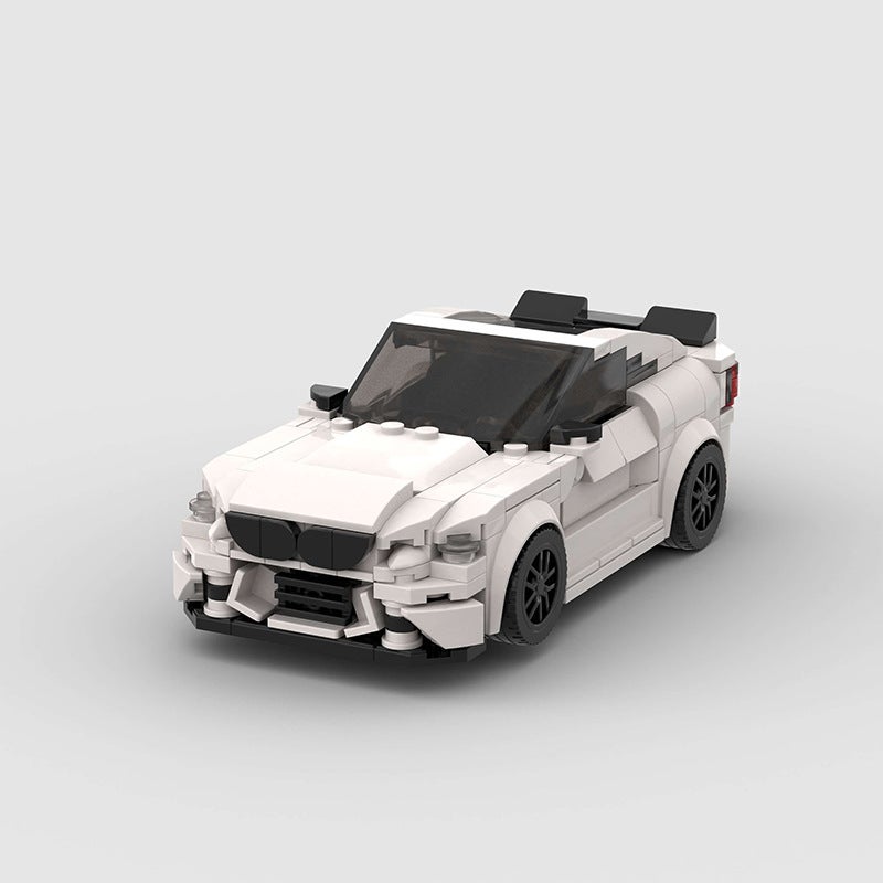 Compatible With Lego Small Particle Super Racing Sports Car Moc Puzzle Assembled Diy Children'S Building Block Toys - Image 4