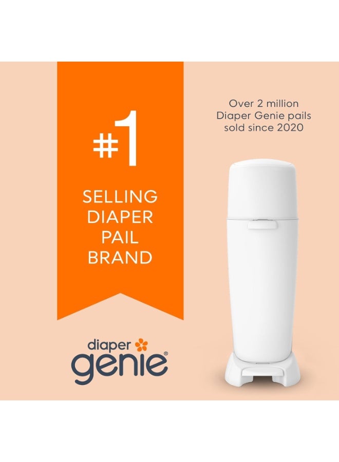 Diaper Genie Bags Refills 270 (Pack of 8) Clean Laundry Scent | Diaper Pail Refills with Max Odor Lock | Holds up to 2160 Newborn Diapers - Image 5