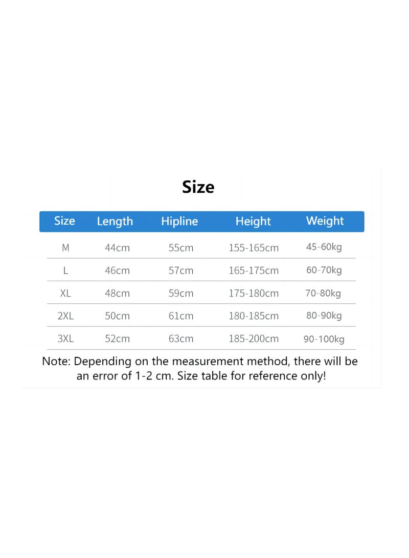 Fashionable Men's Double-Layer Quick Drying Beach Swimming Shorts  - Image 2