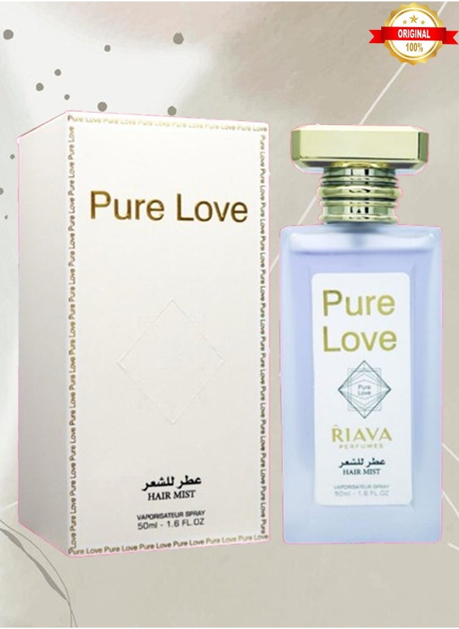 ريافا برفيوم - 10 قطع معطر الشعر بيور لاف 50 مل - Image 1