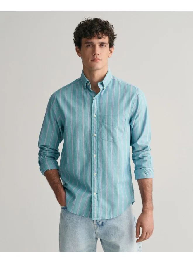 غانت Gant Regular Fit Checked Archive Oxford Shirt