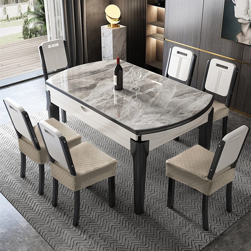 Genina Waterproof Seat Covers for Chairs Seat Covers for Dining Room Chair Slipcovers Kitchen Chair Covers Dining Chair Covers - Image 2