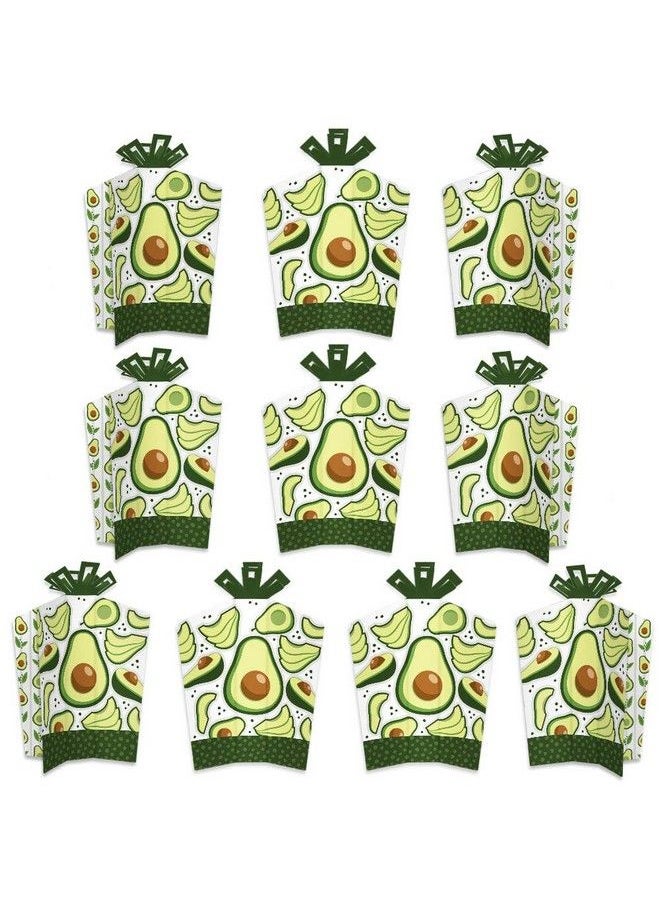 Big Dot of Happiness - Hello Avocado Table Decorations Fiesta Party Fold And Flare Centerpieces 10 Count - Image 1