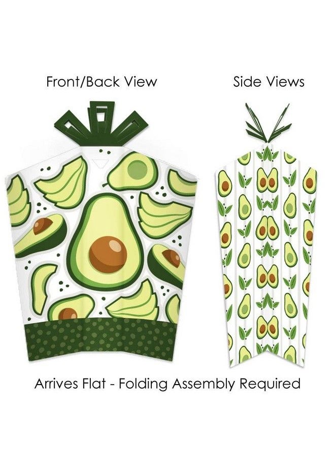 Big Dot of Happiness - Hello Avocado Table Decorations Fiesta Party Fold And Flare Centerpieces 10 Count - Image 1