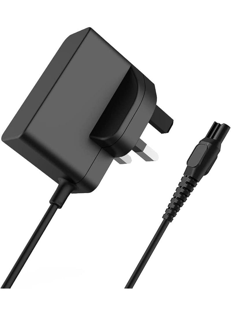 VIUAUAX شاحن ماكينة حلاقة 15 فولت متوافق مع Philips HQ8505 7000 5000 3000 Series mg5750 mg7790 7750، محول ماكينة حلاقة كهربائية ومشذبة لحية، مزود طاقة تيار متردد للشحن - Image 1